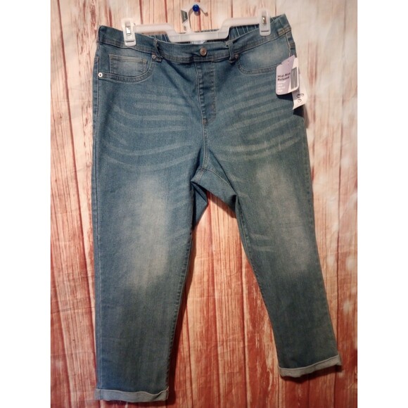 Women's Blue Denim Jeans - Picture 1 of 2